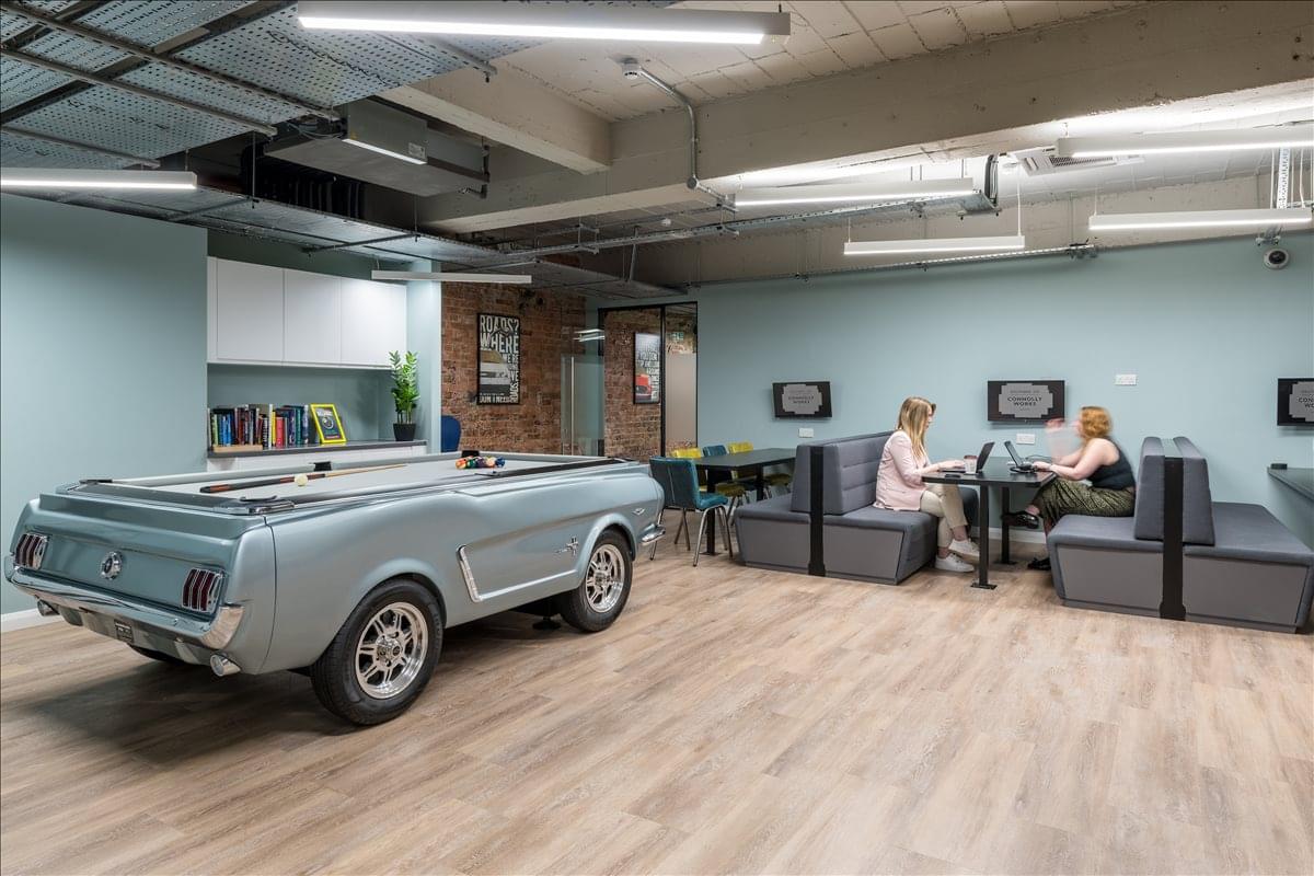 Photo of an office at Connolly Works, 41-43 Chalton Street, Kings Cross NW1 1JD