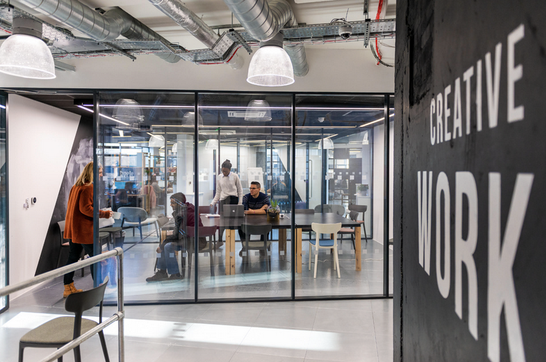 Image of the workspace at Creative Works, 7 Blackhorse Road E17 6DS
