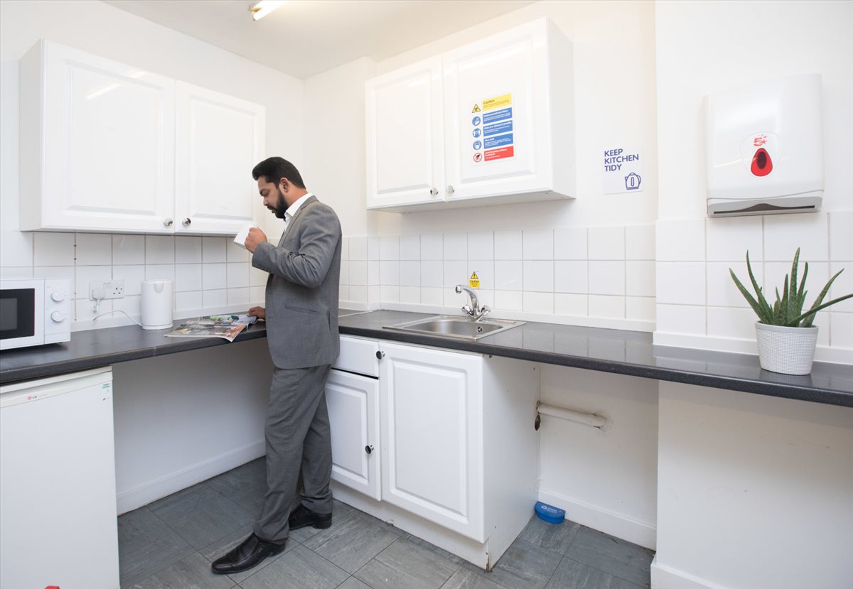 Image of the workspace at Fairbank Studio, 65-69 Lots Road SW10 0RN