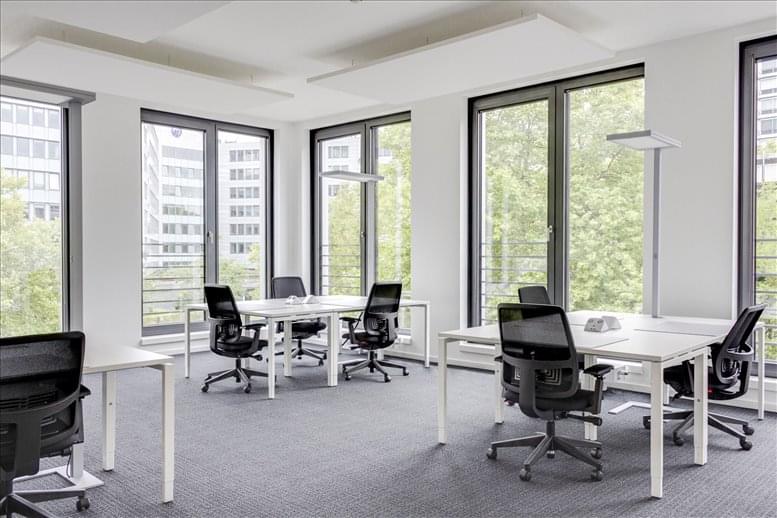 Facilities furnishings & layout of the office for rent at Floor 5, One Olympia, Hammersmith Road W14 8UX