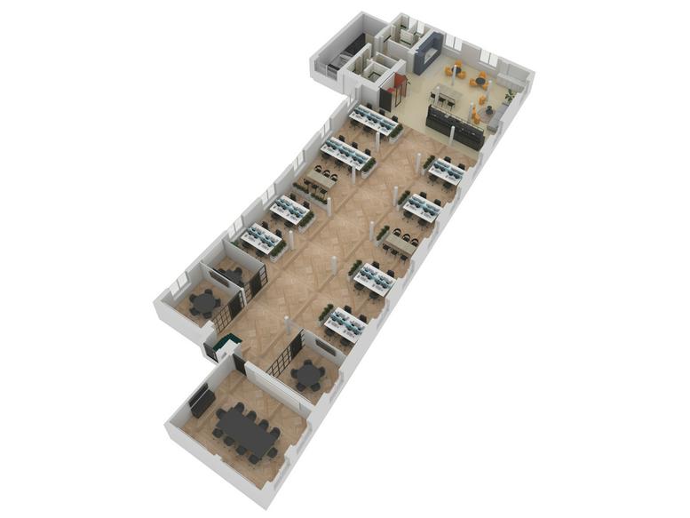 Photo of the office space available at Harling House, 47-51 Great Suffolk Road SE1 0BS