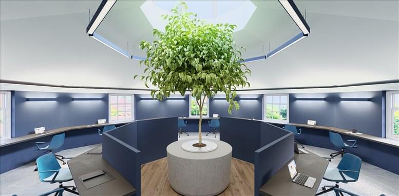Image of the workspace at Hill Place House, 55A High Street SW19 5BA 