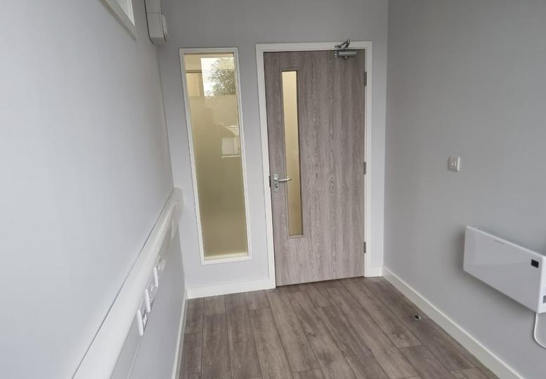 Facilities furnishings & layout of the office for rent at Hubert Road CM14 4JE