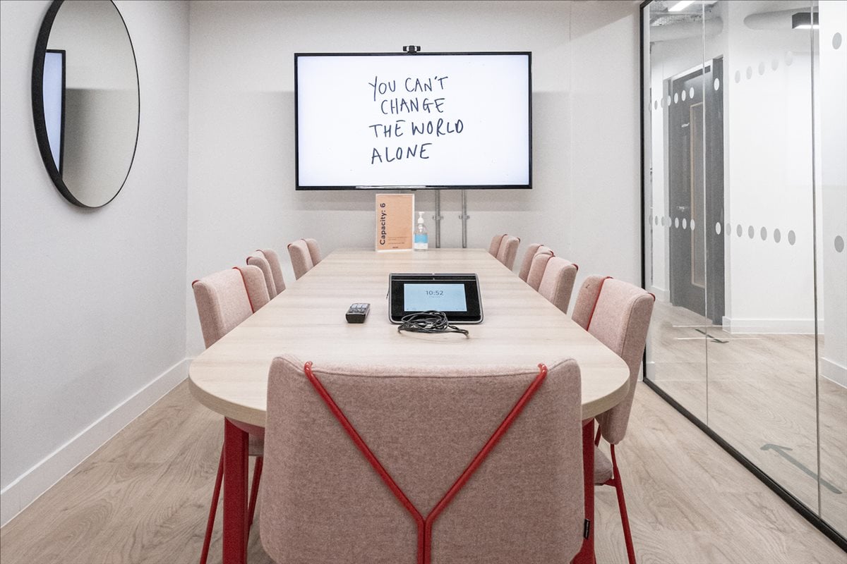 Photo of the workspace available at Ingestre Court, 44 Ingestre Place W1F 0JL