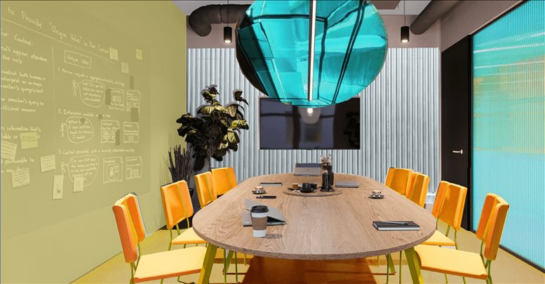 Photo of the workspace available at Jubilee House, 213 Oxford Street W1D 2LF