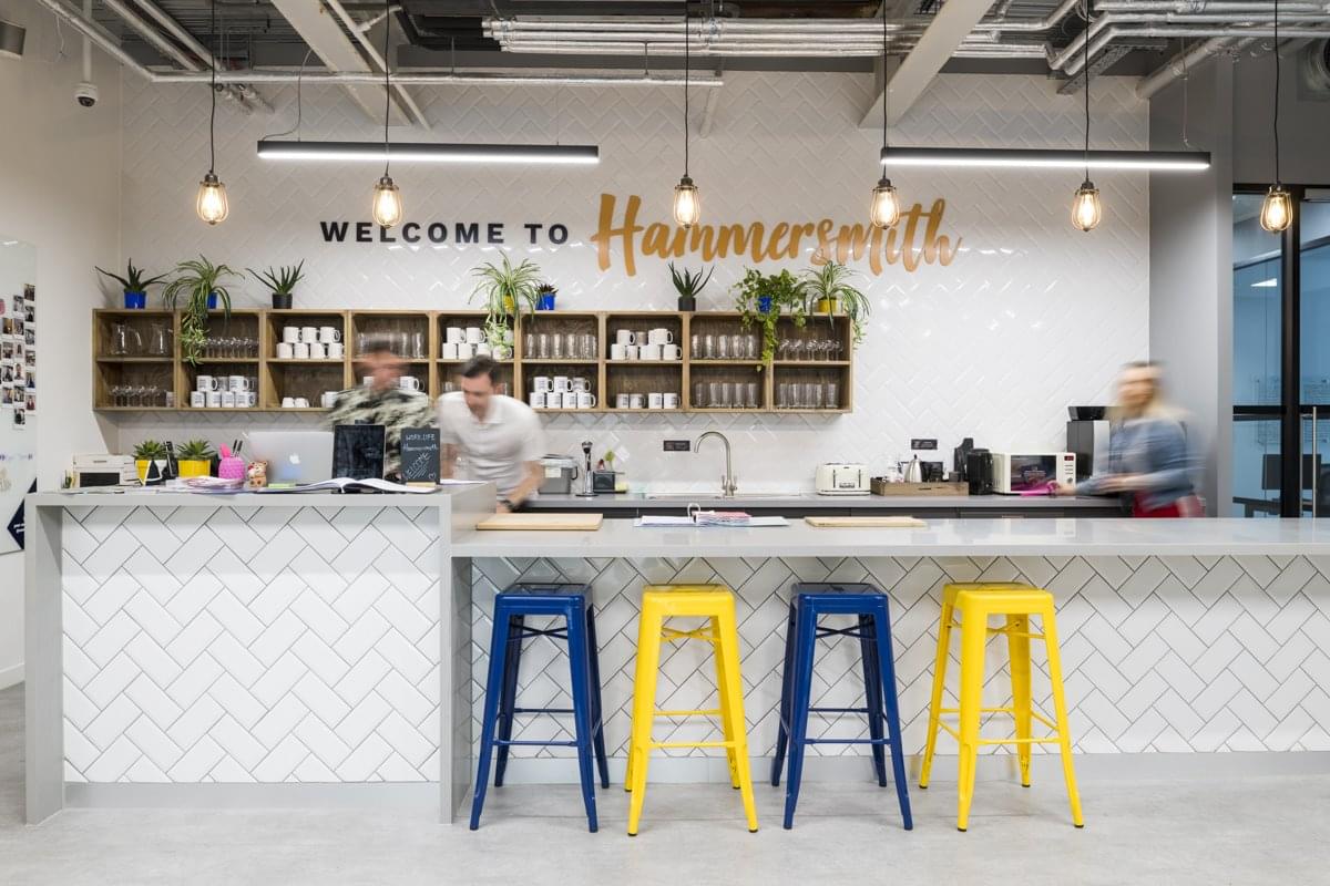 Hammersmith office space at Kings House, 174 Hammersmith Road W6 7JP