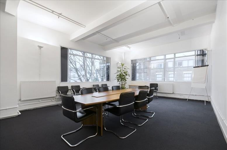 Photo of the workspace available at Leroy House, 436 Essex Road, Islington N1 3QP