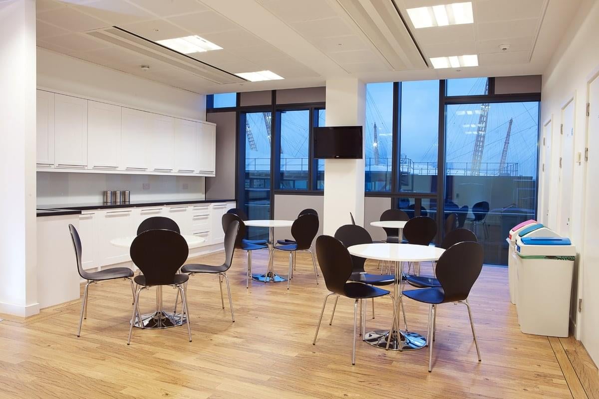 Photo of the office space available at Mitre Building, 6 Mitre Passage, Greenwich Peninsula SE10 0ER