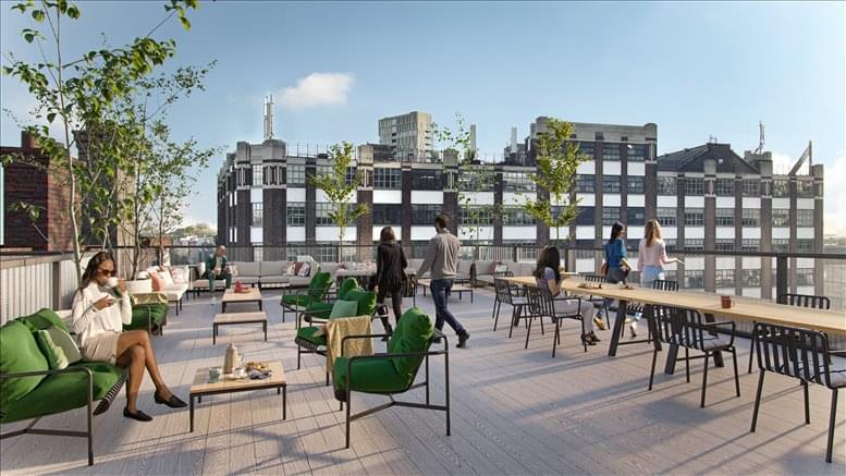 Facilities furnishings & layout of the office for rent at Montacute Yards, Shoreditch High Street EC2A 3PQ