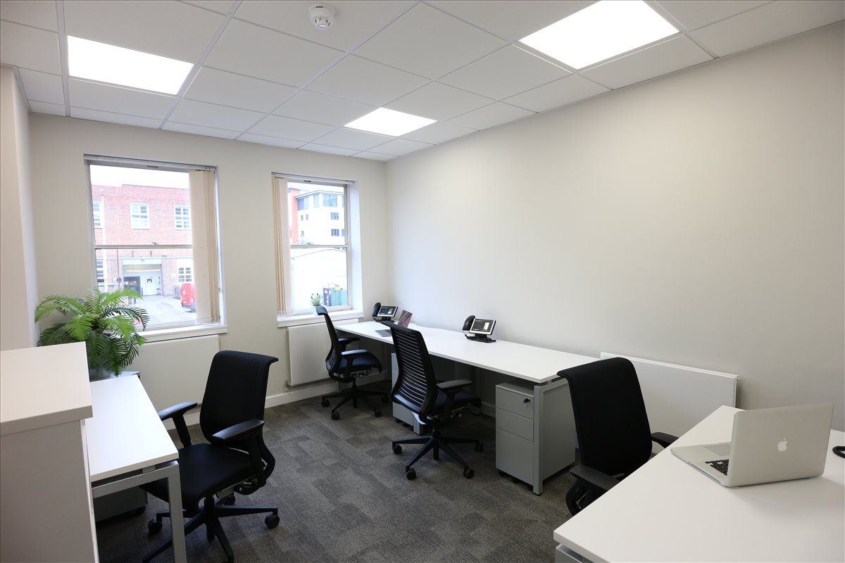 Facilities furnishings & layout of the office for rent at Newman Flexible Workspace, Commercial House, 2/2A Newman Road BR1 1RJ