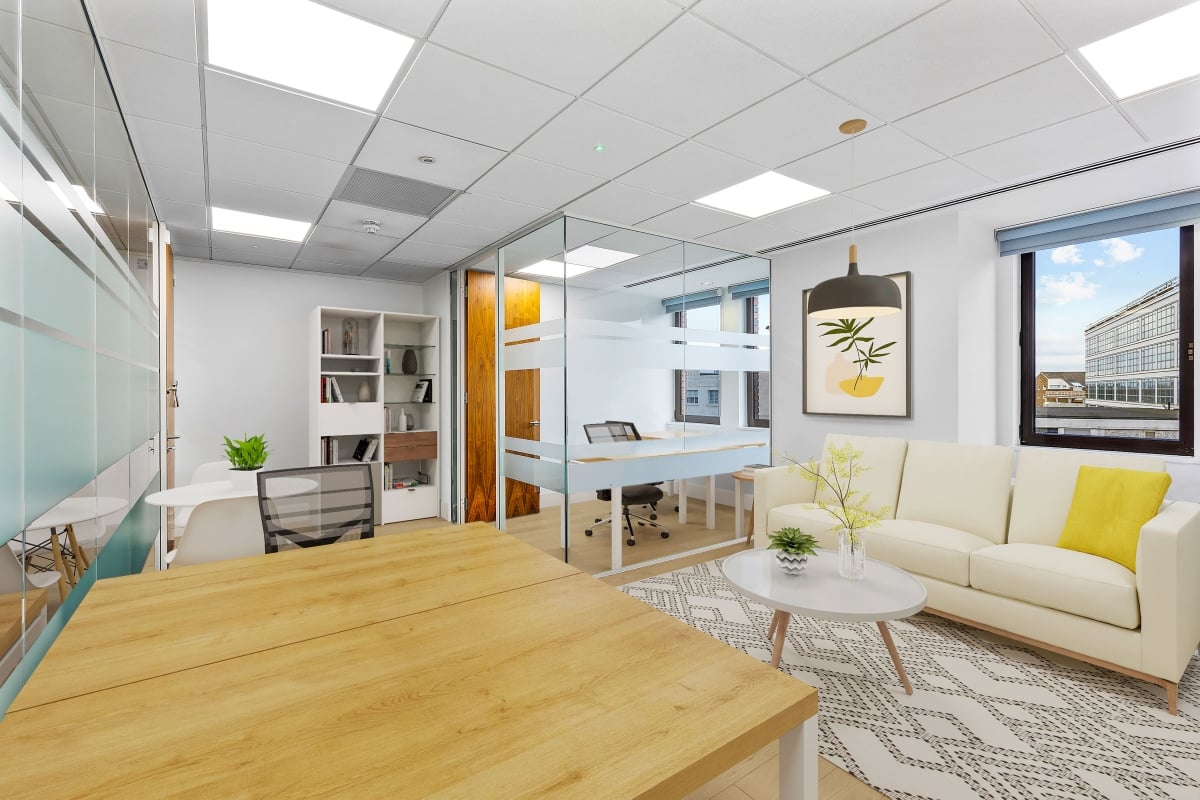 Image of the workspace at Oriel House, 26 The Quadrant TW9 1DL