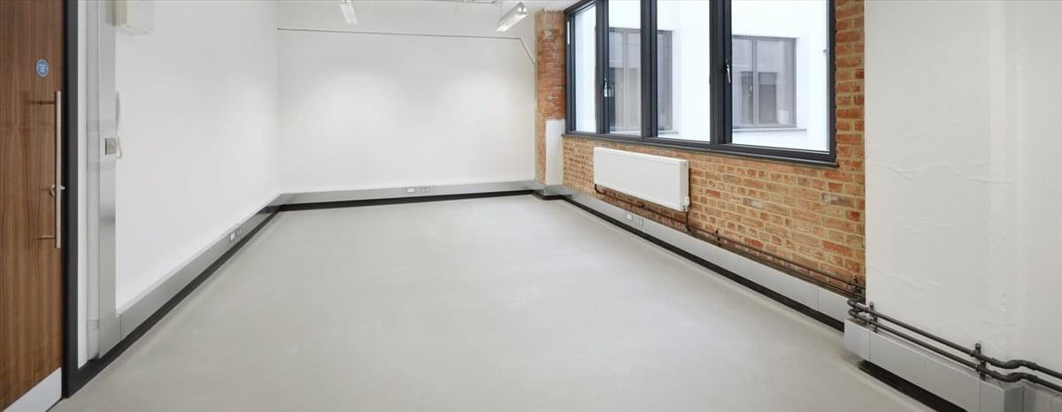 Photo of the office space available at Pill Box, 115 Coventry Road, East London E2 6GG