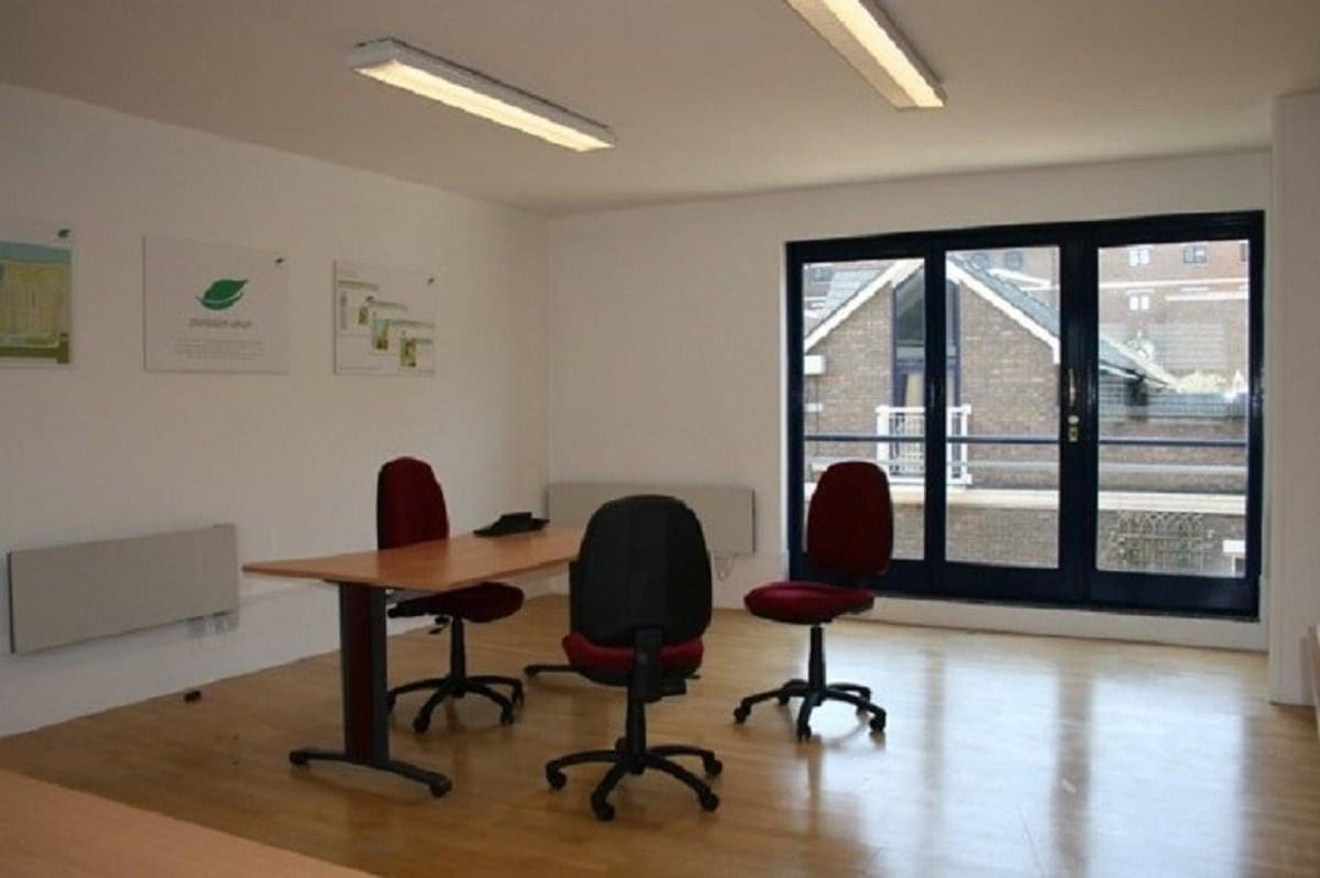 Photo of the office space available at Plantation Wharf, York Road SW11 3TY