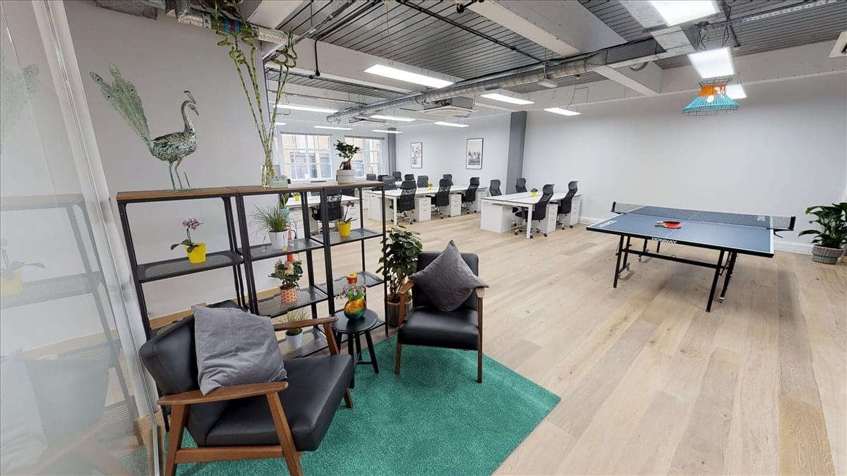 Photo of the workspace available at Rivington Studios, 2 Bath Place, Rivington Street, East End EC2A 3DR