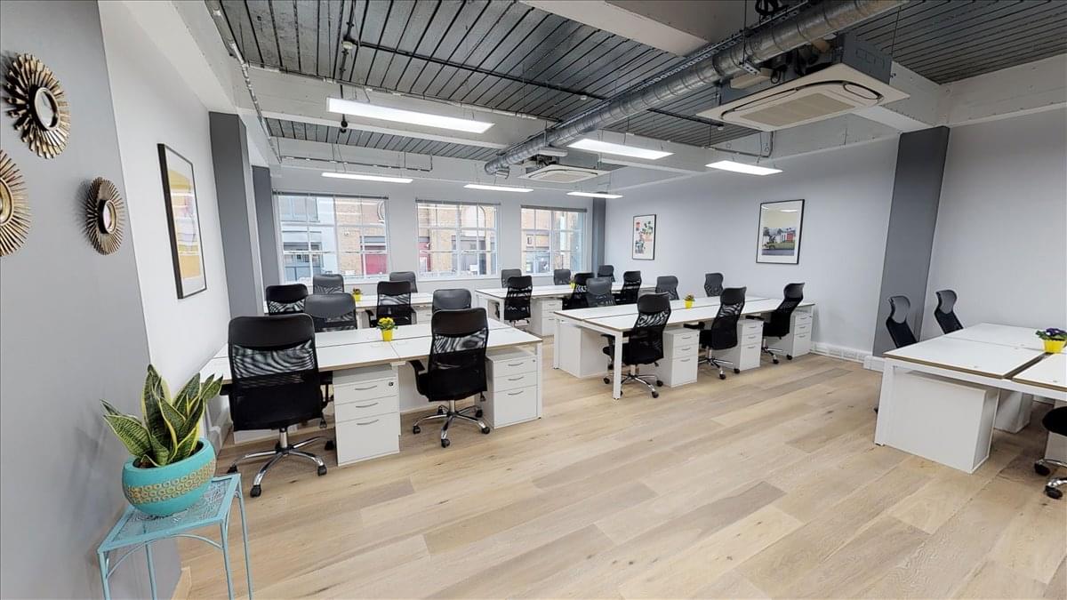 Photo of an office at Rivington Studios, 2 Bath Place, Rivington Street, East End EC2A 3DR