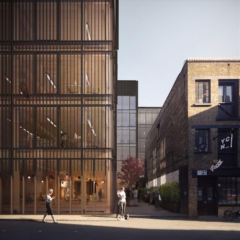 Shoreditch office space at The Black & White Building, 74 Rivington Street EC2A 3AY