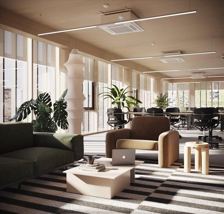 Photo of the office space available at The Black & White Building, 74 Rivington Street EC2A 3AY