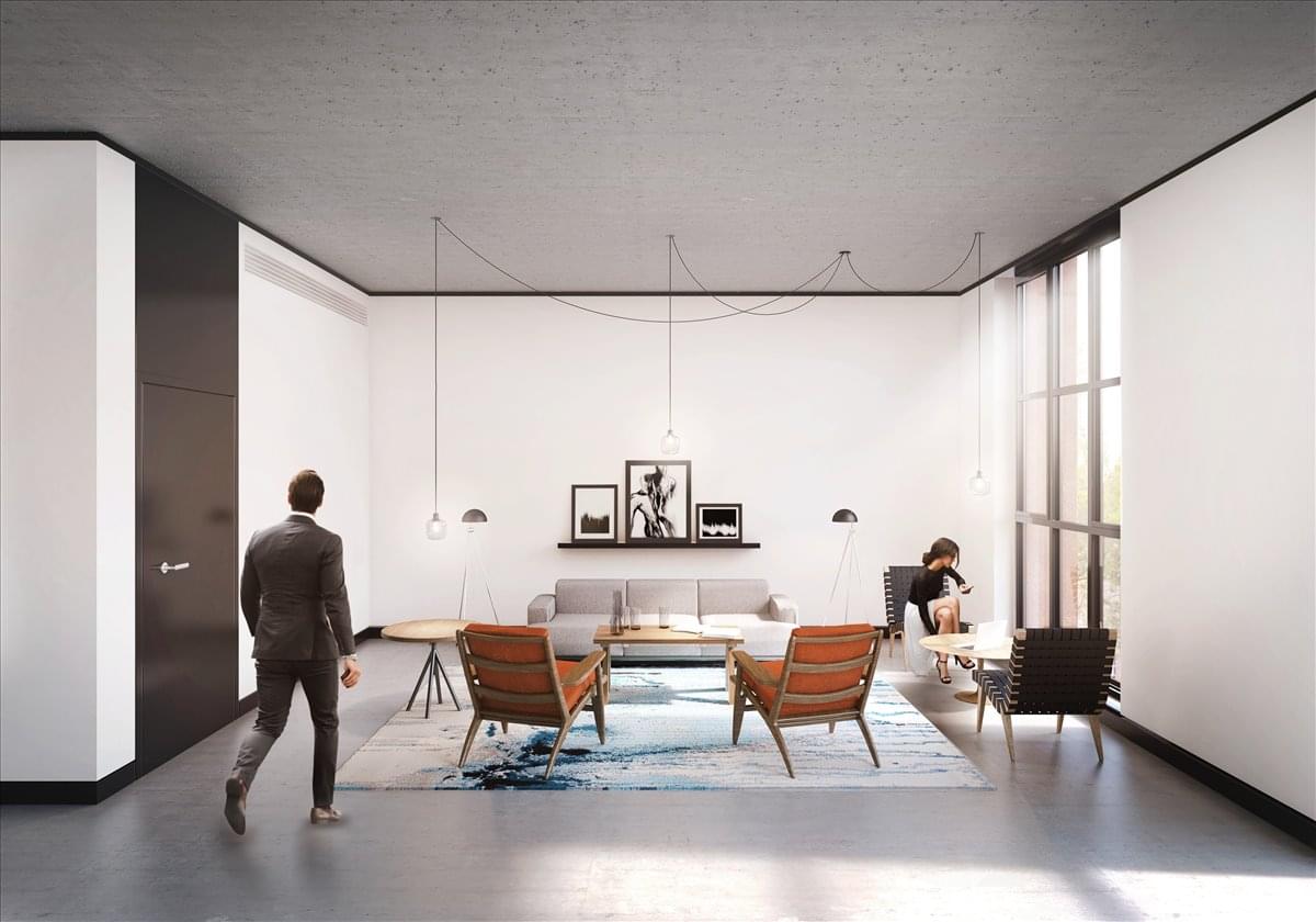 Image of the workspace at The Frames, 1 Phipp Street EC2A 4PS