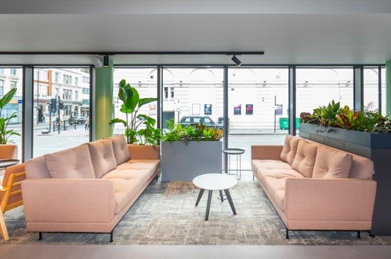 Image of the workspace at The Lighthouse, 1 Kings Cross Bridge N1 9NW
