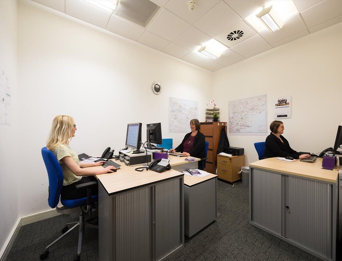 Image of the workspace at The Nucleus Business and Innovation Centre, The Bridge, Brunel Way, Dartford DA1 5GA