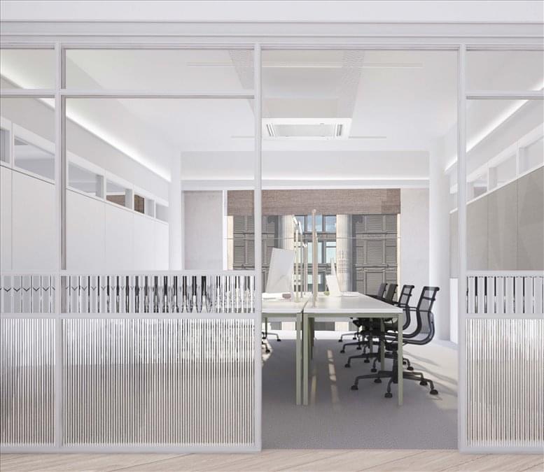 Image of the workspace at The Parcels Building, Oxford Street W1U 1BU