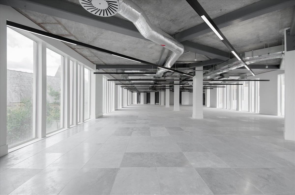 Photo of the workspace available at The Shepherds Building, Charecroft Way W14 0EE