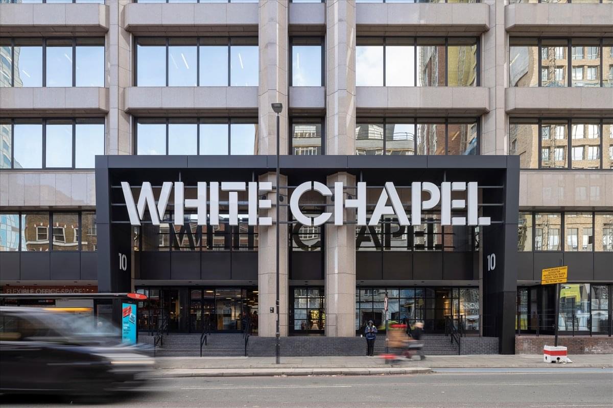 Image of an office at The White Chapel Building, 10 Whitechapel High Street, E1 8QS - 13764 Sqft E1 8QS
