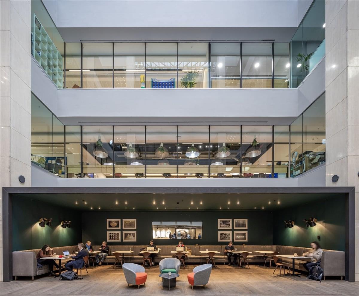 Image of the workspace at The White Chapel Building, 10 Whitechapel High Street, E1 8QS - 5000 Sqft E1 8QS