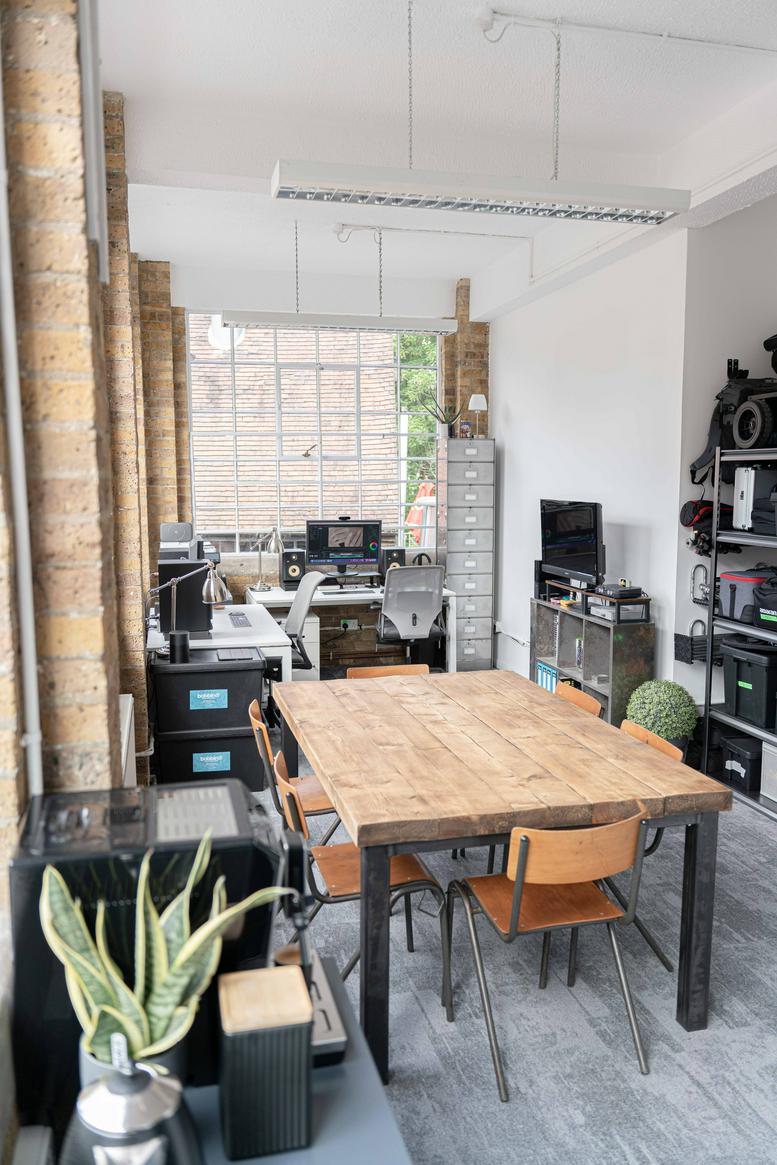 Image of the workspace at Unit 12, The 1929 Shop, 18 Watermill Way SW19 2RD