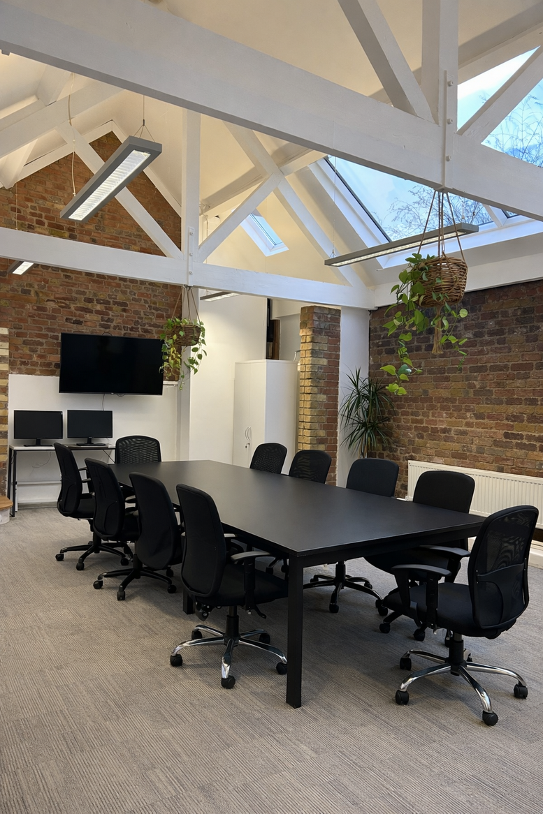Photo of the workspace available at Unit 6, The Couryard, Lynton Road N8 8SL