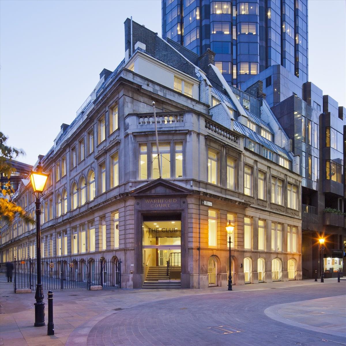Bank office space at Warnford Court, 29 Throgmorton Street EC2N 2AT
