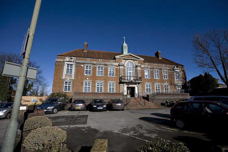 Photo of the workspace available at Wesley House, Bull Hill, Leatherhead KT22 7AH